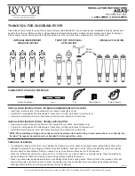 Preview for 1 page of Ryvyr ARAS L-ARAS-38MBK Installation Instructions