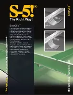 S-5! SnoClip II Quick Start Manual preview