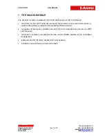 Preview for 5 page of S-Access SA-ACU-SR User Manual