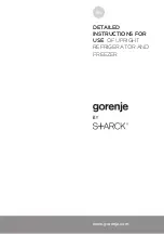 S+ARCK GORENJE RK612STX Detailed Instructions For Use preview