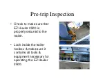 Предварительный просмотр 11 страницы S.D.P. EZ Hauler 2500 Training & Procedure Manual