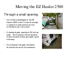 Предварительный просмотр 19 страницы S.D.P. EZ Hauler 2500 Training & Procedure Manual