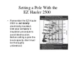 Предварительный просмотр 25 страницы S.D.P. EZ Hauler 2500 Training & Procedure Manual