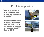 Предварительный просмотр 11 страницы S.D.P. EZ Hauler 3000 Training & Procedure Manual