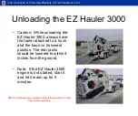 Предварительный просмотр 21 страницы S.D.P. EZ Hauler 3000 Training & Procedure Manual