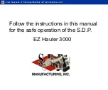 Предварительный просмотр 68 страницы S.D.P. EZ Hauler 3000 Training & Procedure Manual