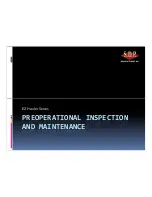 Preview for 1 page of S.D.P. EZ Hauler Series Preoperational Inspection And Maintenance