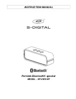 Предварительный просмотр 5 страницы S-Digital SP-2900-BT Instruction Manual