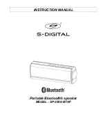 S-Digital SP-3000-BTHF Instruction Manual preview