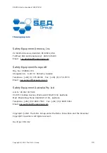 Preview for 30 page of S.E.A. Group SE-RDA User Instructions