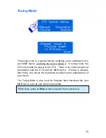 Предварительный просмотр 25 страницы S.E.M. CTX MDB Tester PRO User Manual