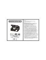 S.E.M. TT-9311-BTM3EJ Operating Instructions Manual preview