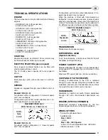 Preview for 11 page of S.E.P. REV. 1000 Diesel (2+2) Use And Maintenance Manual