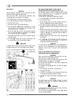 Preview for 16 page of S.E.P. REV. 1000 Diesel (2+2) Use And Maintenance Manual