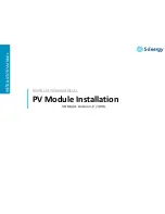 Предварительный просмотр 1 страницы S-Energy SN245P-10 Installation Manual