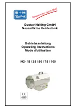 S+H Nolting NG-100 Operating Instructions Manual предпросмотр