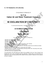 Preview for 12 page of S.I.T.A. MIOLED Installation, Operation And Maintenance Manual