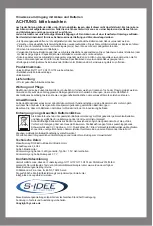 Preview for 3 page of S-IDEE G171 User Manual