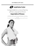 Preview for 2 page of S-Inspiration Inspiration Fitness Owner'S Manual