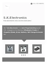 Preview for 1 page of S.K.Electronics DJI MAVIC MINI Manual