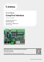 Preview for 1 page of S-Klima CompTrol Technical Manual