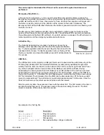 Preview for 8 page of S.R.Smith aXs Series Owners Manual & Maintenance Procedures