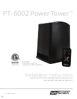S.R.Smith Power Tower PT-6002 Installation Instructions Manual preview
