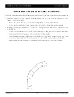 Предварительный просмотр 19 страницы S.R.Smith River Run Slide 19A Assembly/Installation Instructions