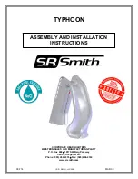 S.R.Smith TYPHOON Assembly And Installation Instructions Manual предпросмотр