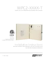 S.R.Smith WPC2 T Series Installation Instructions Manual предпросмотр