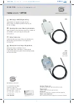 S+S Regeltechnik 1101-1151-2219-920 Operating Instructions, Mounting & Installation preview