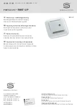 Preview for 1 page of S+S Regeltechnik 1601-5111-3000-000 Operating Instructions, Mounting & Installation