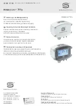 S+S Regeltechnik 7111-U Operating Instructions, Mounting & Installation предпросмотр