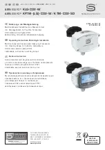 Предварительный просмотр 1 страницы S+S Regeltechnik AERASGARD KFTM-CO2-W Operating Instructions, Mounting & Installation