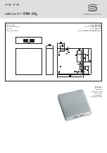 Предварительный просмотр 16 страницы S+S Regeltechnik AERASGARD RFTF -CO2 Operating Instructions, Mounting & Installation