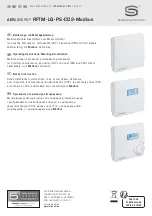 Предварительный просмотр 1 страницы S+S Regeltechnik AERASGARD RFTM- LQ-PS-CO2-Modbus Operating Instructions, Mounting & Installation