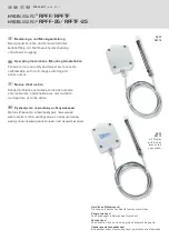 Preview for 1 page of S+S Regeltechnik HYGRASGARD RPFF Operating Instructions, Mounting & Installation