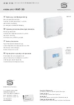 S+S Regeltechnik HYGRASREG RHT-30 Series Operating Instructions, Mounting & Installation preview