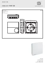 Предварительный просмотр 2 страницы S+S Regeltechnik HYGRASREG RHT-30 Series Operating Instructions, Mounting & Installation