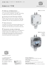 S+S Regeltechnik PREMASGARD 1110 Operating Instructions, Mounting & Installation preview