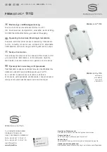 Preview for 1 page of S+S Regeltechnik PREMASGARD 1111 Operating Instructions, Mounting & Installation