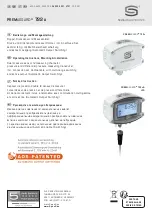 Preview for 1 page of S+S Regeltechnik PREMASGARD 722 Series Operating Instructions, Mounting & Installation