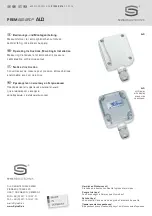 S+S Regeltechnik PREMASGARD ALD Operating Instructions, Mounting & Installation preview