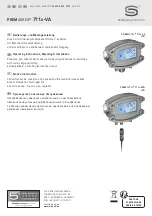 Предварительный просмотр 1 страницы S+S Regeltechnik PREMASREG 711x-VA Series Operating Instructions, Mounting & Installation