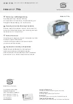 Preview for 1 page of S+S Regeltechnik Premasreg 7165 Operating Instructions, Mounting & Installation