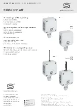 Preview for 1 page of S+S Regeltechnik THERMASGARD ATF 01 Operating Instructions, Mounting & Installation