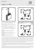 Предварительный просмотр 15 страницы S+S Regeltechnik THERMASGARD RTM Series Operating Instructions, Mounting & Installation