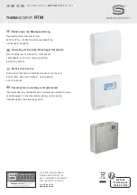 Preview for 1 page of S+S Regeltechnik THERMASGARD RTM1-U LCD Operating Instructions, Mounting & Installation