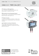 S+S Regeltechnik THERMASGARD TM 65 - EtherCAT P Operating Instructions, Mounting & Installation предпросмотр