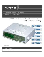 Preview for 1 page of S-Tech COCR-015 Owner'S Manual